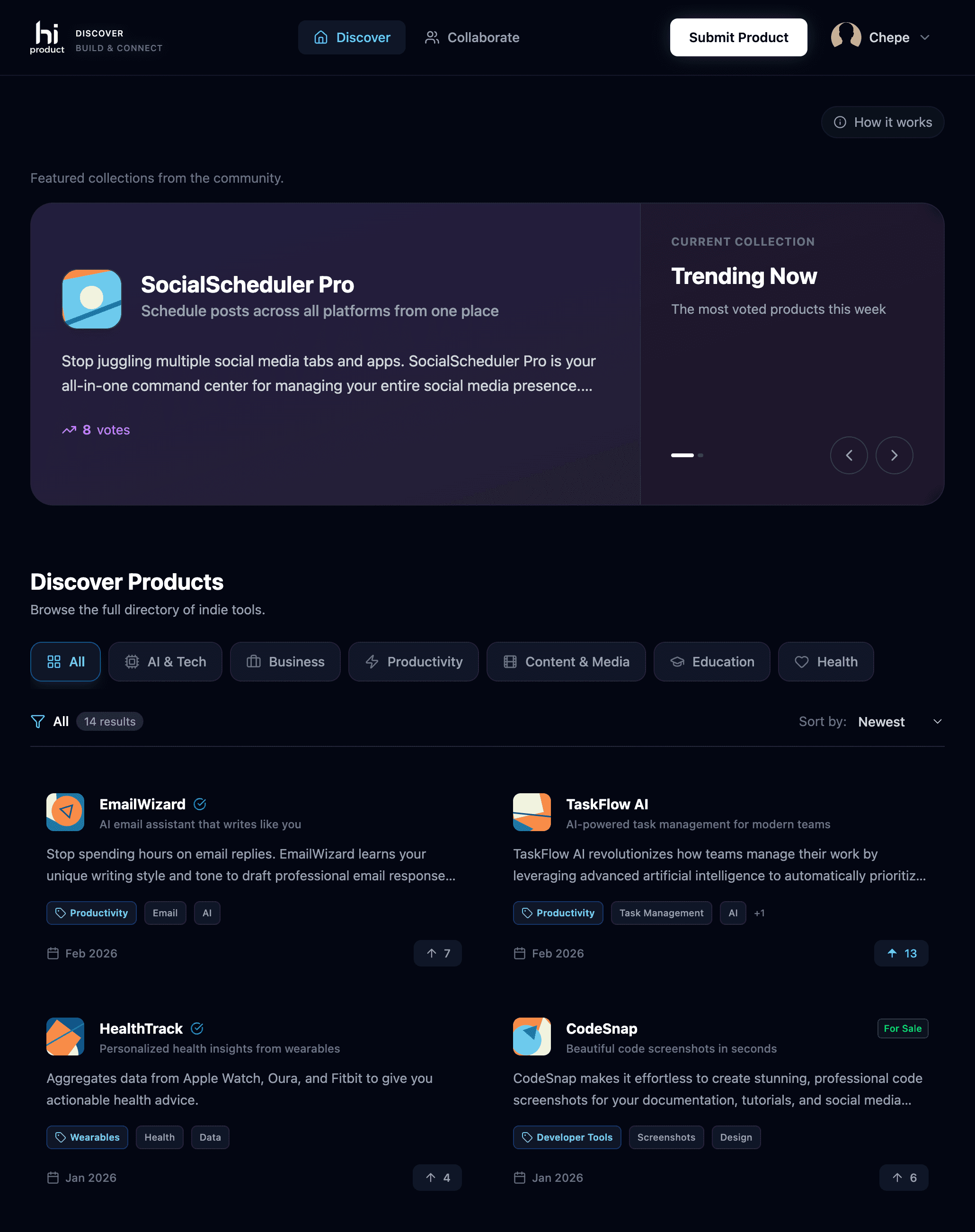 Hiproduct screenshot 1